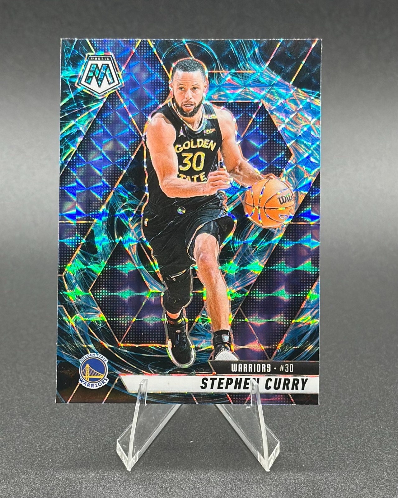 Stephen Curry 2024 Mosaic #163 Genesis /(SSP) Price Guide - Sports