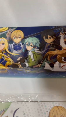 Union Arena Sword Art Online SAO Set Playmat Card & Sleeve Bandai