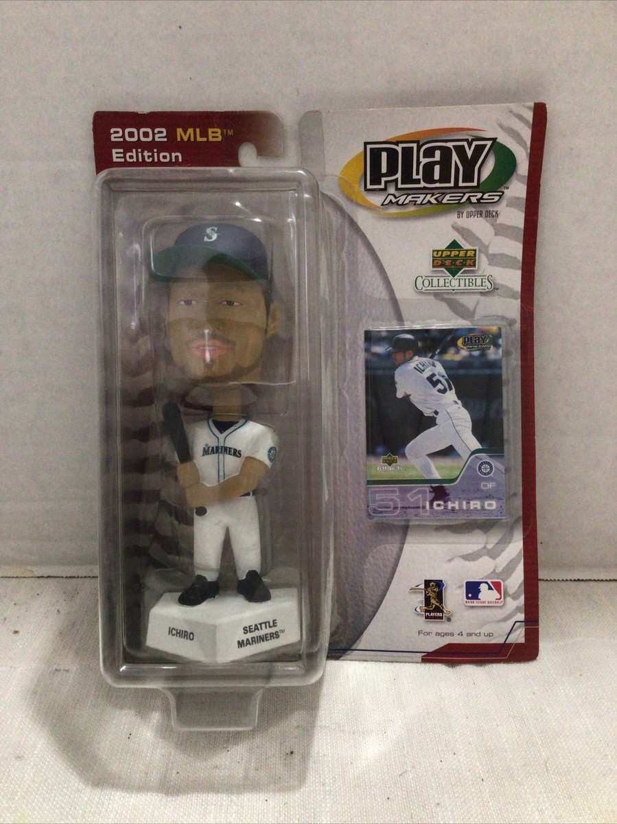 Upper Deck Playmakers Ichiro Suzuki Bobblehead 2002 MLB Edition