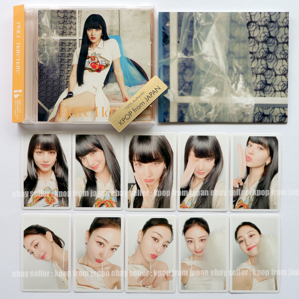 JIHYO TWICE Hare Hare ONCE JAPAN ver. Official Photocard Japan fan