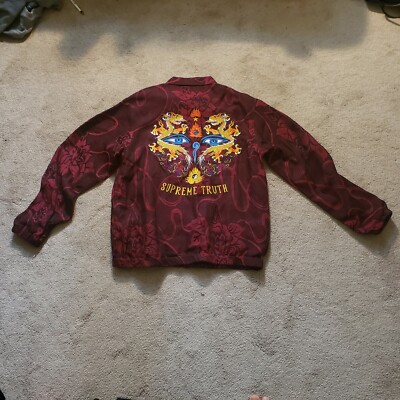 Supreme Truth Tour Jacket Burgundy S/S 17 Size Large | eBay