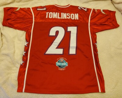 NWOT Reebok LaDainian Tomlinson 2006 Pro Bowl Jersey - Red - Men's