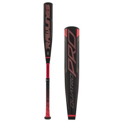 Rawlings Quatro Pro 2021 BBCOR Composite 31 IN 28 0z, Black/Red | eBay