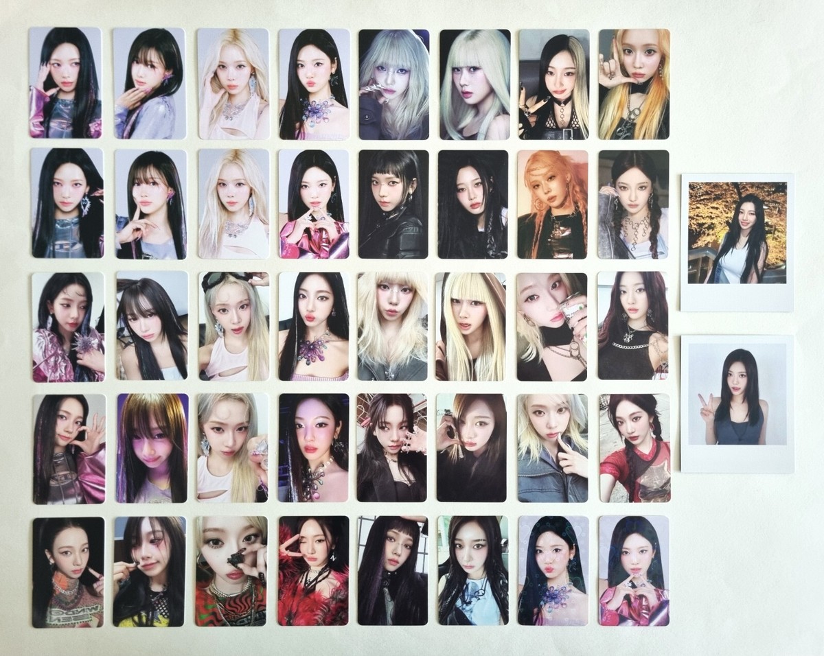 Aespa Armageddon POP UP MD Random Trading Card Photocard Benefit