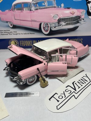 Elvis Presley's 1955 Pink Cadillac Franklin Mint 1/24 Scale Die