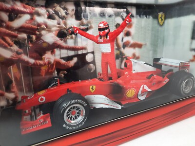 Hot Wheels Ferrari F2004 #1 Michael Schumacher World Champion 2004