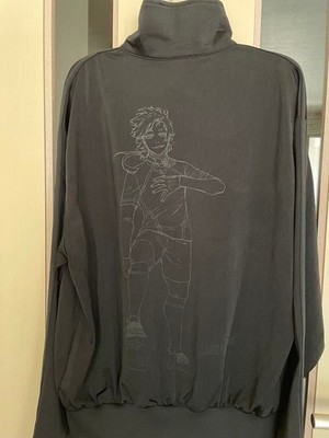 adidas Blue Lock Michael Kaiser Black Track Top Jacket M New | eBay