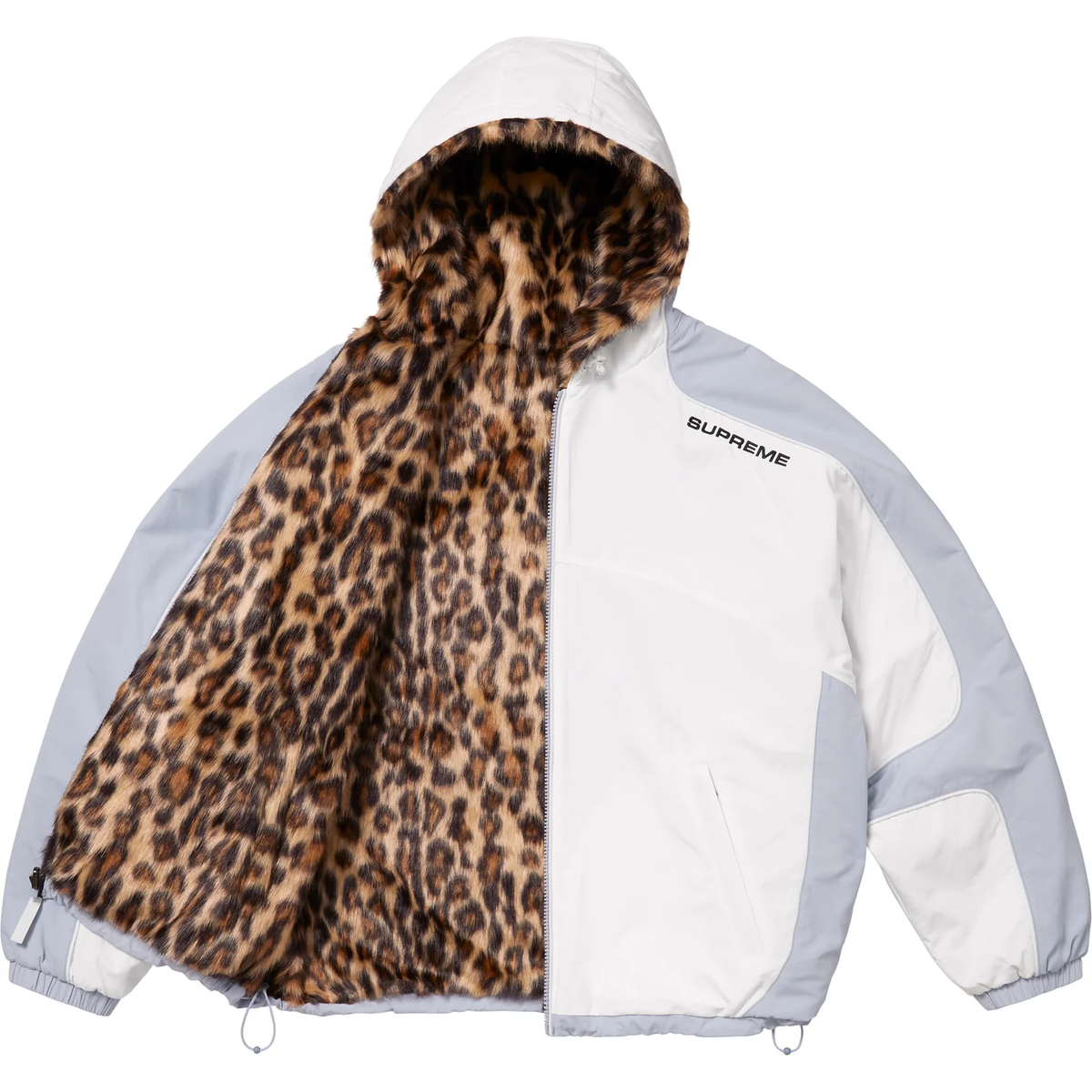 Supreme Faux Fur Reversible Hooded Track Jacket 3colors SS25 | eBay