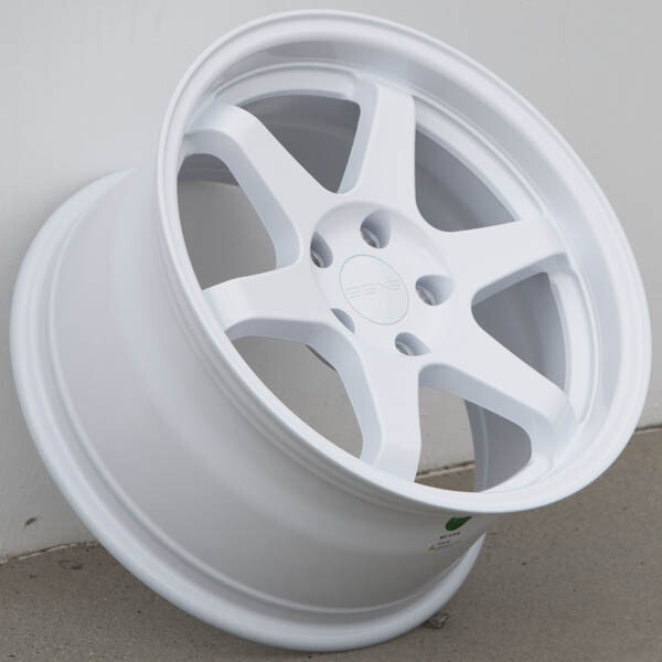 9SIX9 SIX-1 17x9 5x114.3 +35 GLOSS WHITE WHEEL TE37 STYLE DEEP