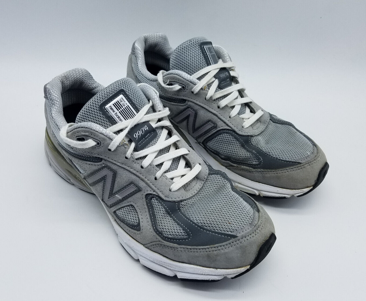 New Balance 990v4 Made In USA Women's Size 10 Running Shoes Gray