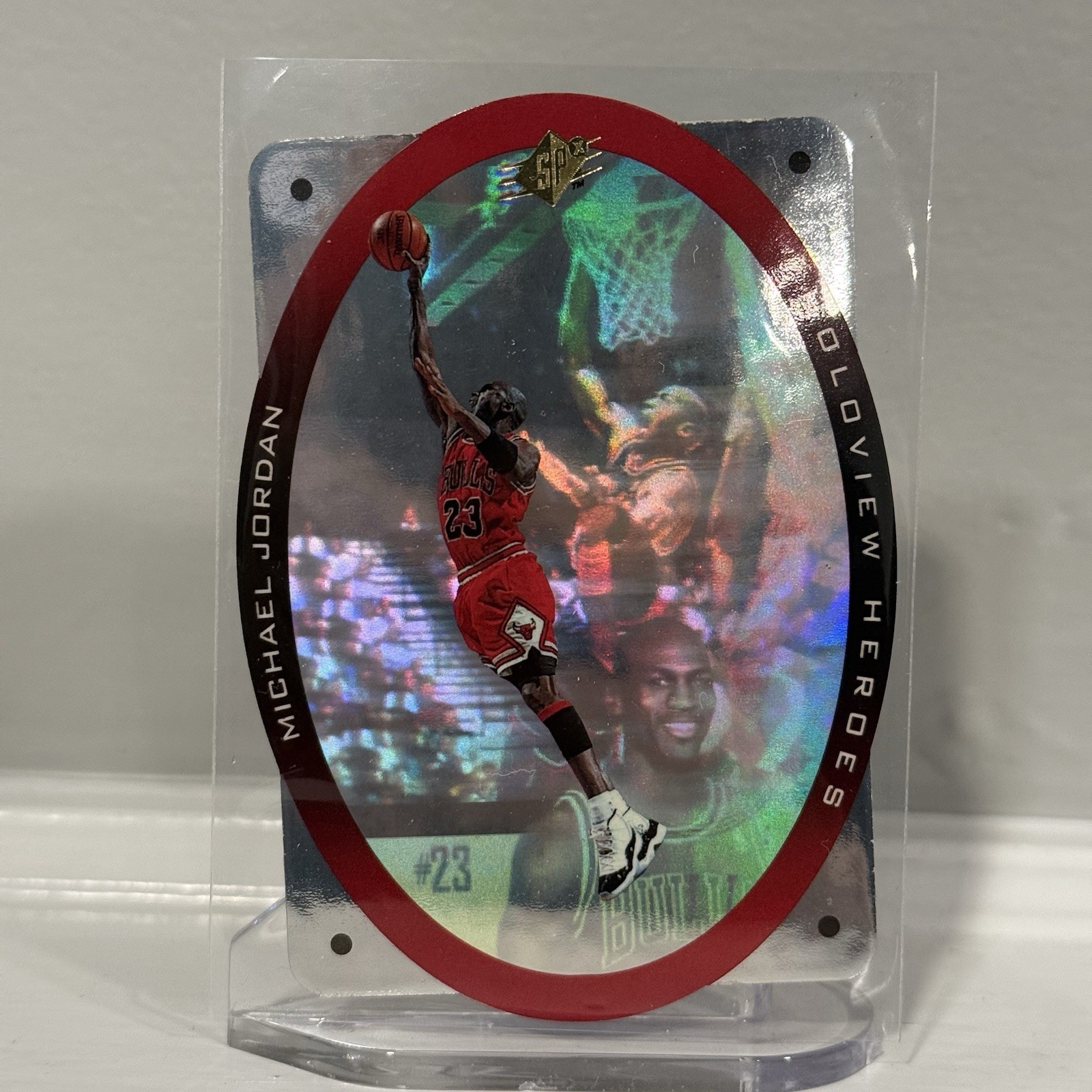 Michael Jordan 1996 SPx #H1 Holoview Heroes Price Guide - Sports