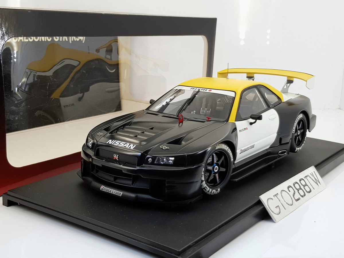 AUTOart 1:18 scale Nissan Skyline GT-R Nismo(R34) JGTC 2001 Test