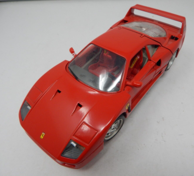 Bburago 1987 Ferrari F40 Red 1:18 Scale Diecast Model Car Original