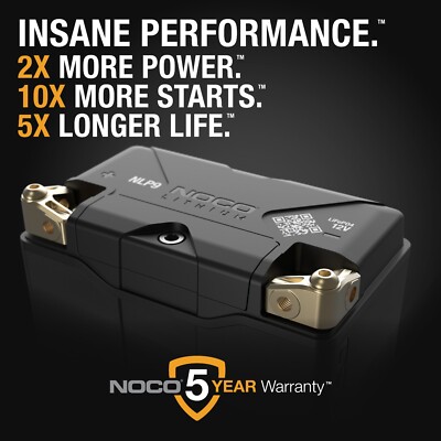 NOCO Lithium NLP9 Group 9 400A 12V 3Ah Lithium Powersport Battery