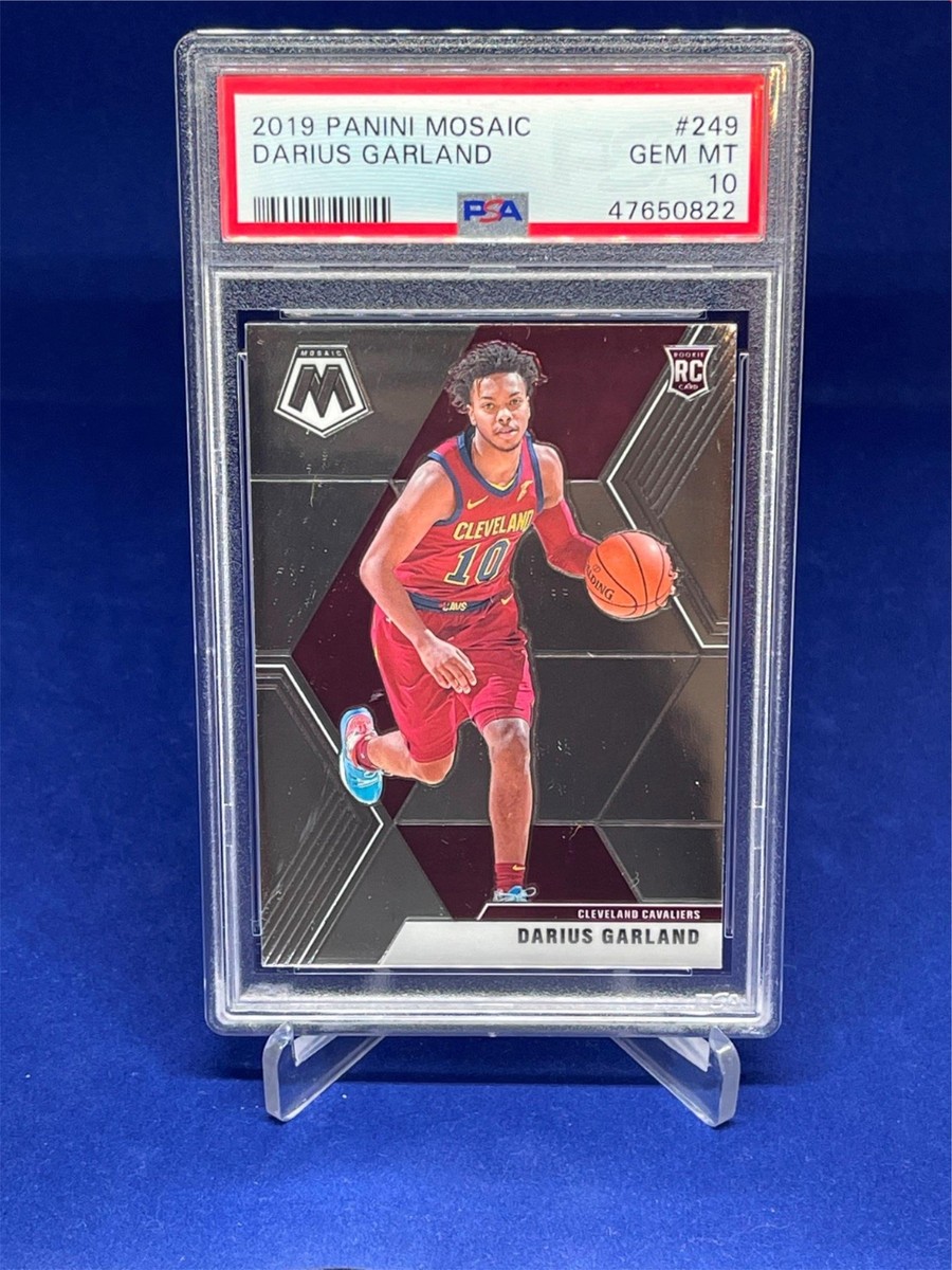 DARIUS GARLAND 2019-20 PANINI MOSAIC ROOKIE RC #249 PSA 10 GEM