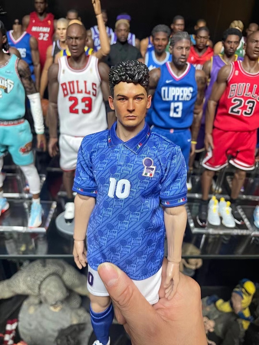 custom 1/6 Roberto Baggio Model for 12'' Action Figure | eBay