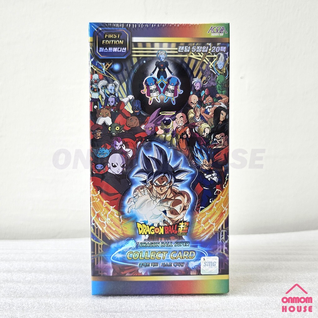 Dragon Ball Super Collect Card First 1st Edition Korean Ver. | eBay