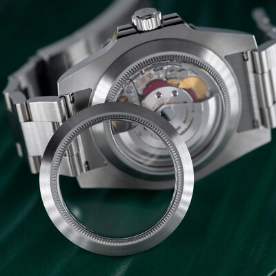 Spiralwinder Slim Sapphire Exhibition Caseback For Rolex