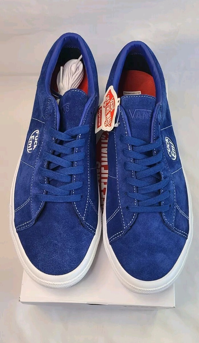 Supreme × Vans Sid 2024 BLUE | Mens Size 12 | 