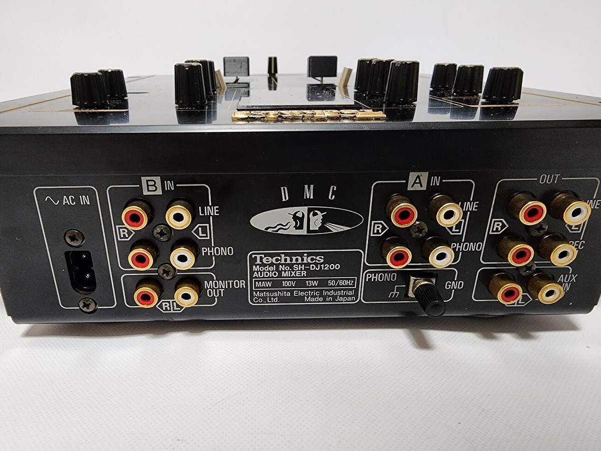 Technics SH-DJ1200 Black Audio Mixer DMC | eBay