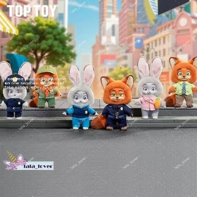 Toptoy Zootopia Nick & Judy's Growth Journey Series Vinyl Plush