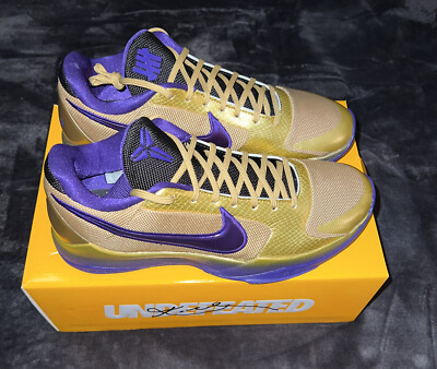Nike Kobe 5 Protro X Undefeated HOF Size 11.5 | eBay