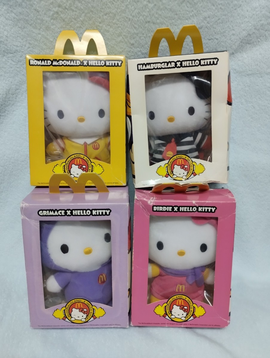 Gang of 4 Hello​ Kitty​ 2012 McDonald's Ronald Birdie​​ Grimace