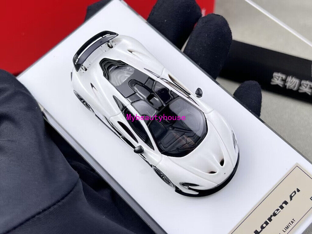 DMH 1:64 White P1 Super Racing Sports Model Diecast Resin Car | eBay