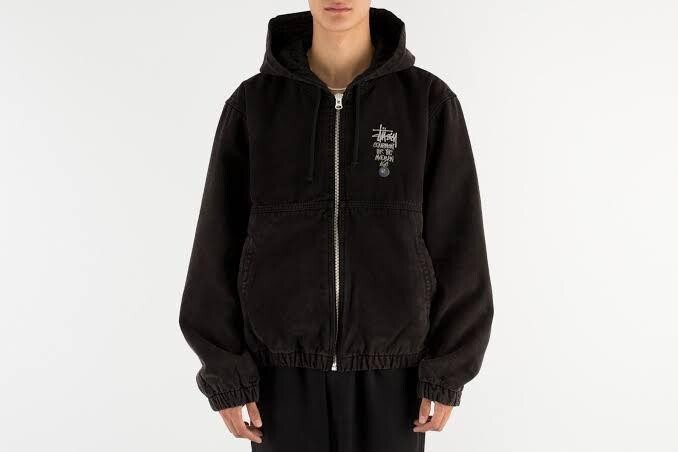 STUSSY CANVAS INSULATED WORK JACKET SİZE XL K | eBay