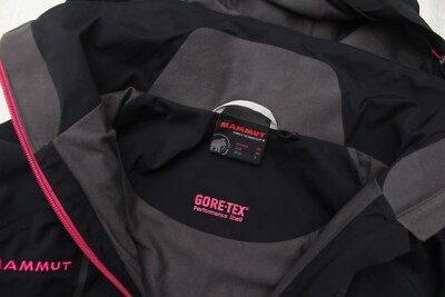 Women's MAMMUT Gore-Tex Performance Shell Jacket Full Zip Hooded