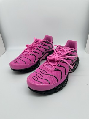 Nike Air Max Plus TN SE Pink Black Running Shoes Women's Size 10