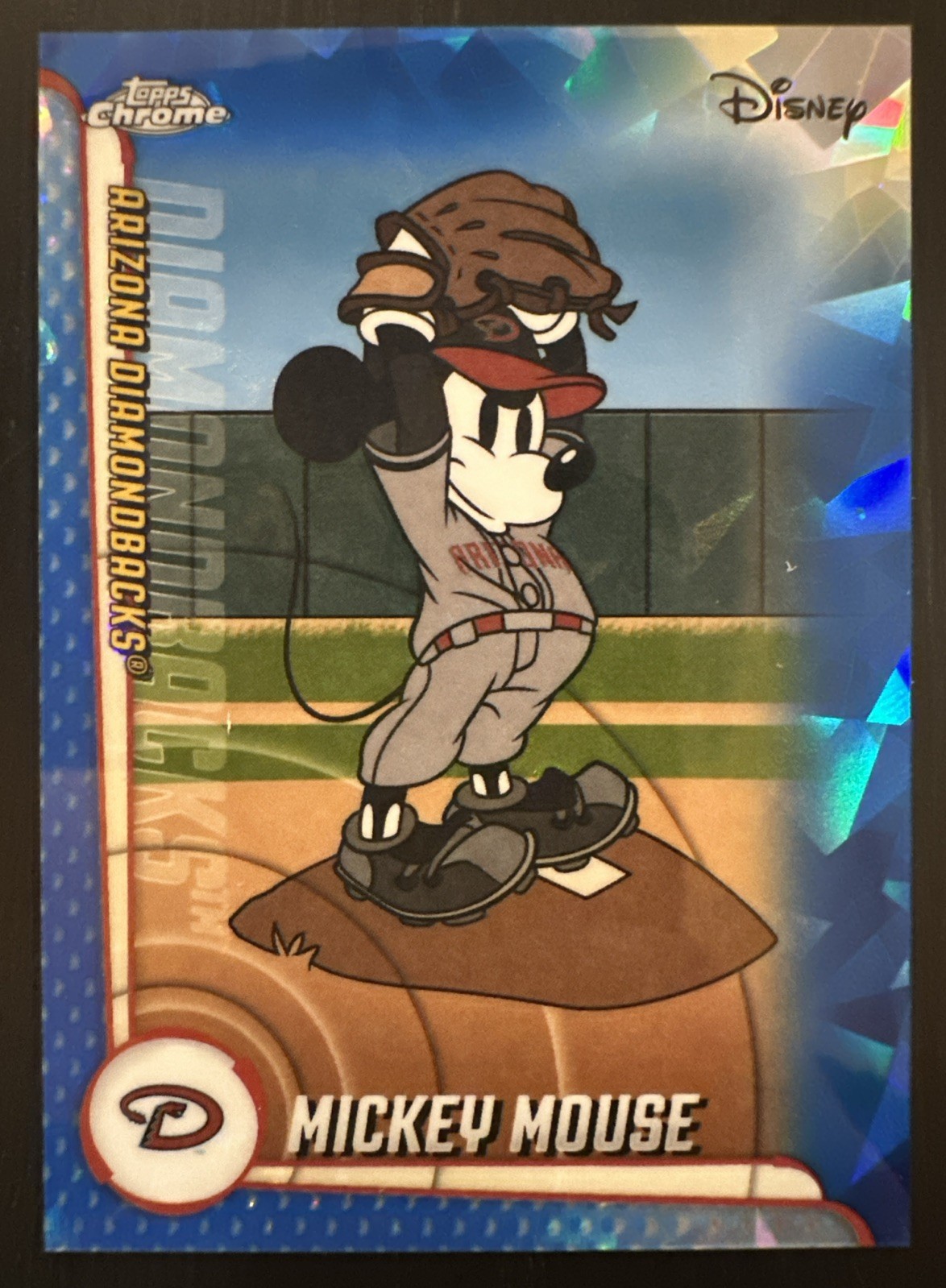 Mickey Mouse (Rangers) 2025 Topps Chrome Update #MLBA-5 Mickey