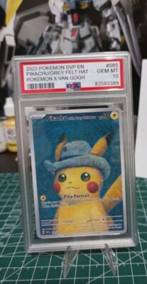 Pikachu Van Gogh PSA 10 Ispared Version - Premium Card Design | eBay