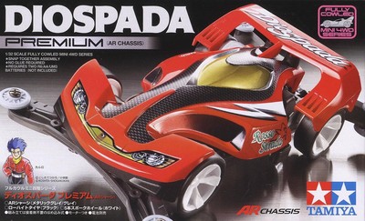 Tamiya 19443 1/32 Let's & Go Mini 4WD Car Kit AR Chassis JR