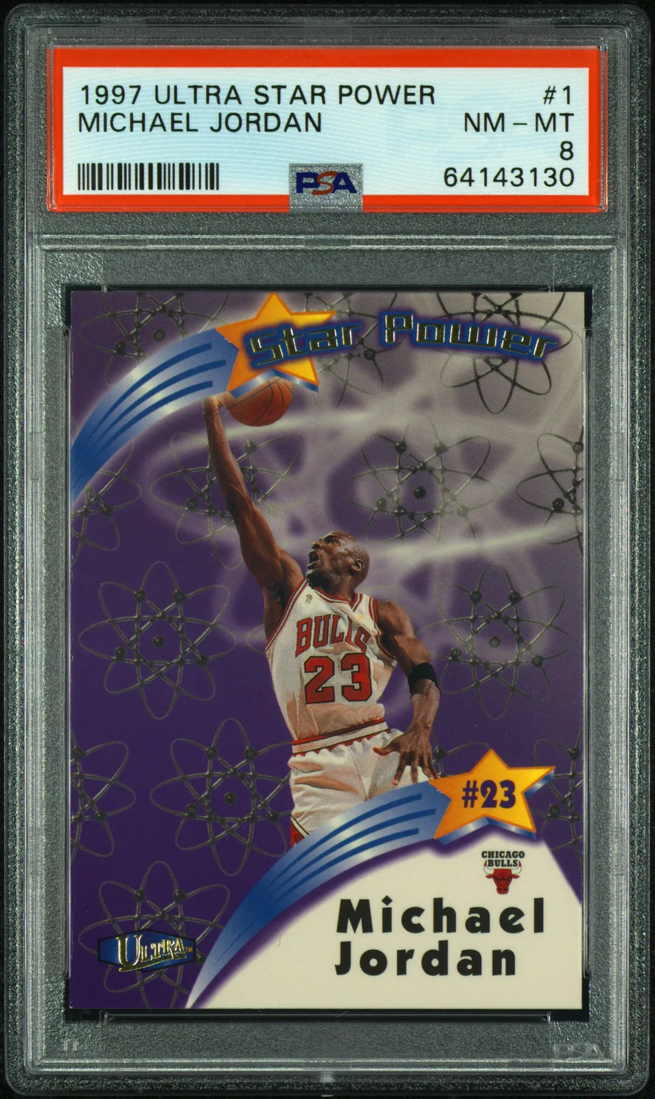 Michael Jordan 1997 Fleer Ultra #1-SP Star Power Price Guide