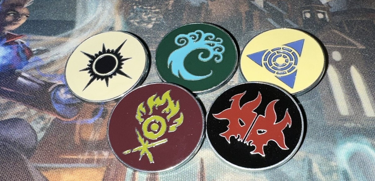 MTG Guild PIN x5-Guilds of Ravnica Guild Kit Lot-Magic The
