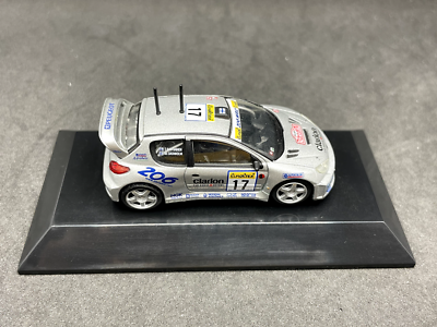 CM's 1/64 PEUGEOT 206 WRC 2000 Monte Carlo #17 diecast model car