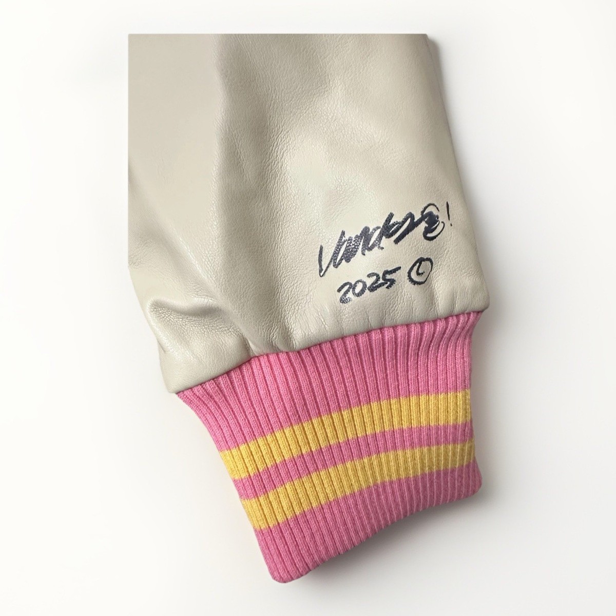 Vandy The Pink Varsity Jacket SIGNED Men's Size XL | eBay