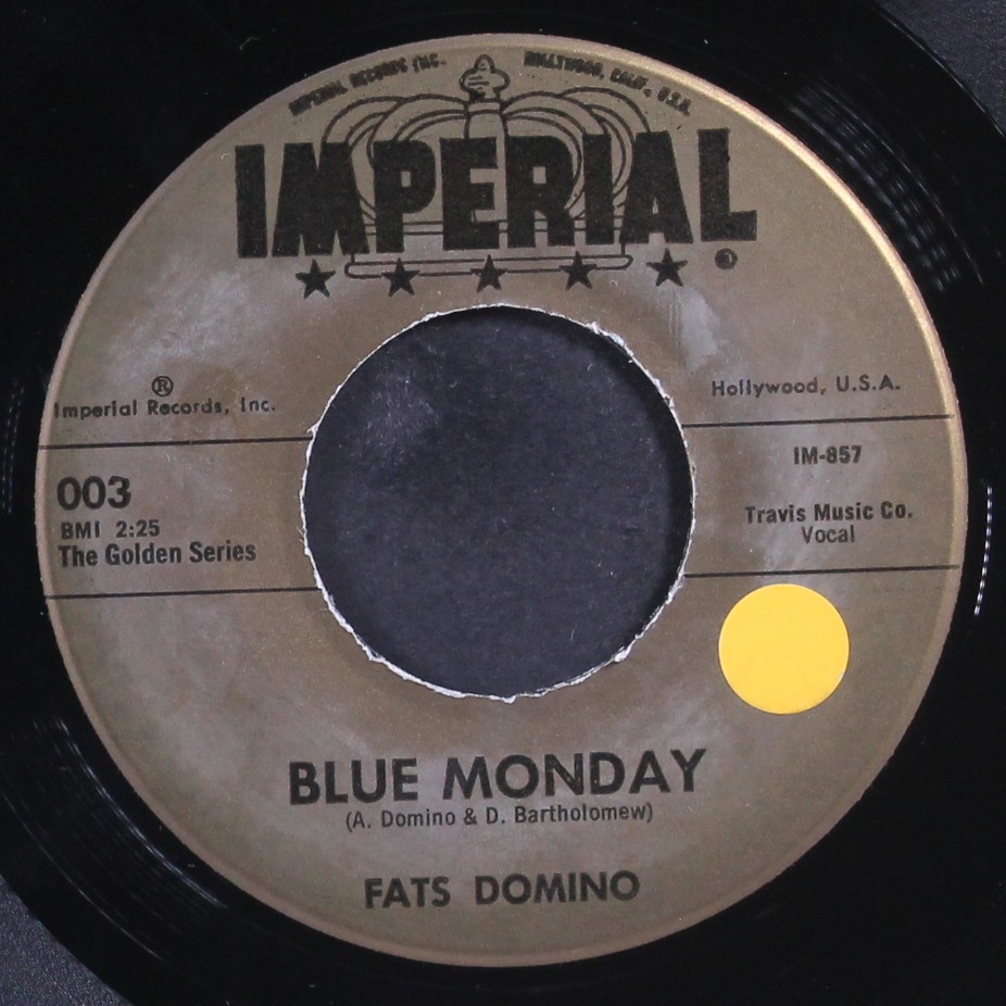 FATS DOMINO: blue monday / i'm in love again IMPERIAL 7