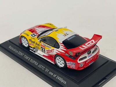 1/43 Ebbro Matsukiyo Tom's Toyota Supra JGTC 2001 car #37 #199