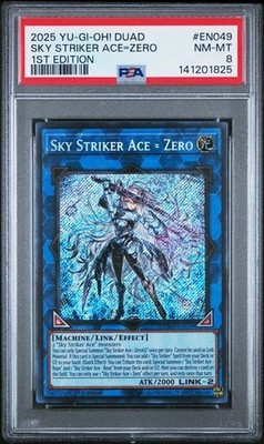 Sky Striker Ace = Zero DUAD-EN049 Duelist's Advance 1st Edition
