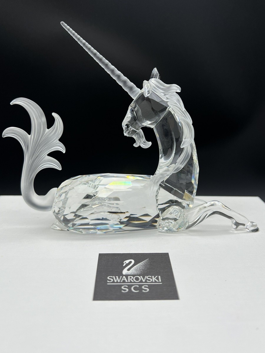 Unicorn Swarovski crystal figurine In Original Factory Box and