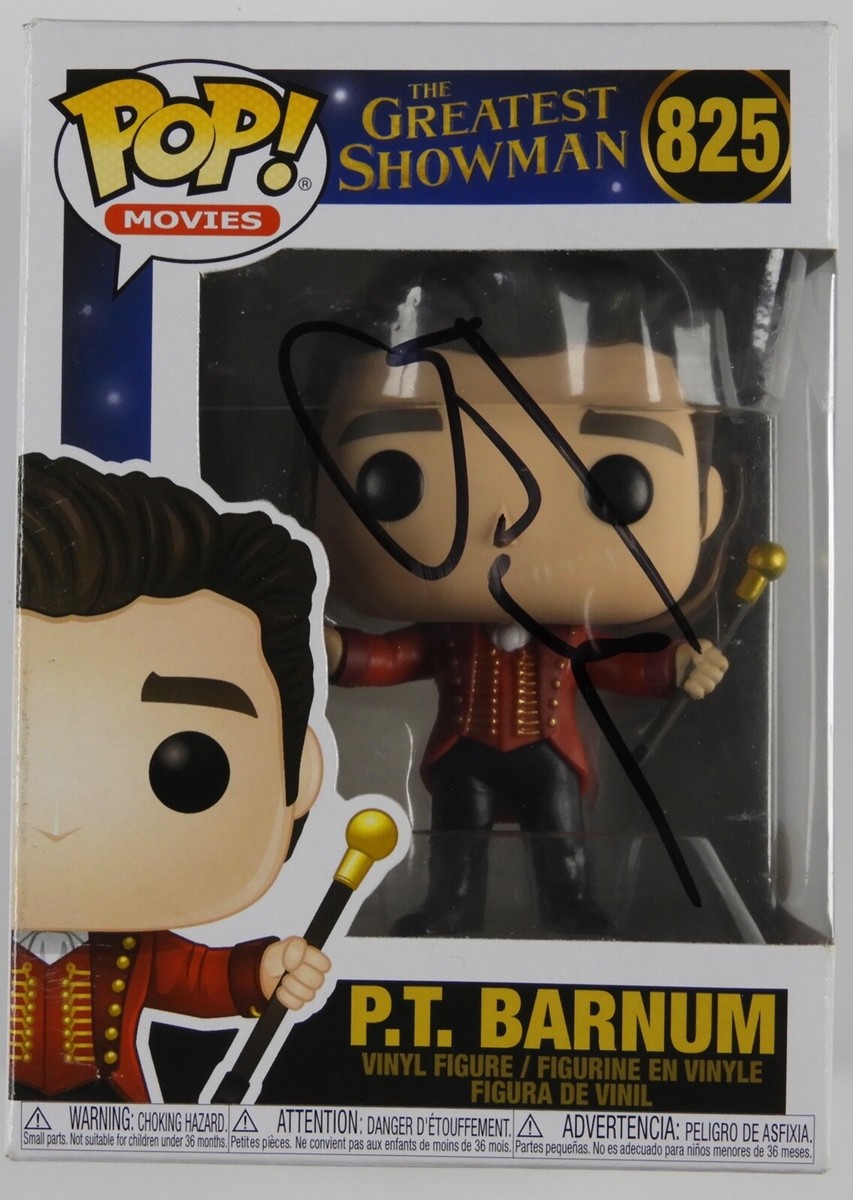 Hugh Jackman Signed Autograph Funko Pop 825 JSA The Greatest
