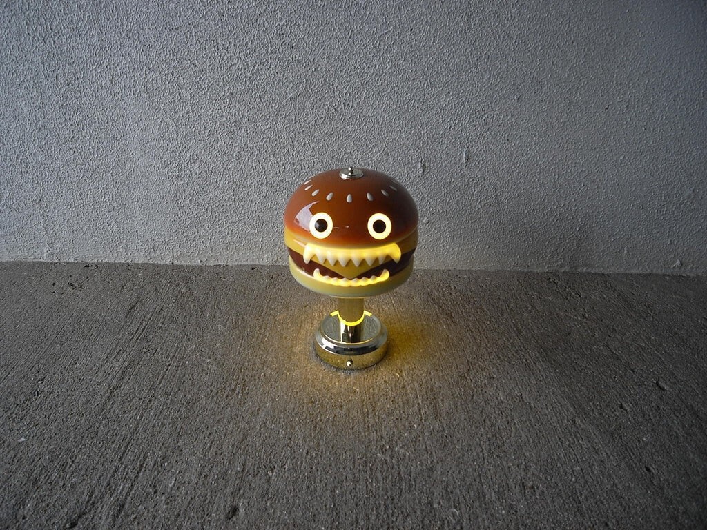 Undercover Hamburger Lamp Medicom Toy JUN TAKAHASHI Abs Limited