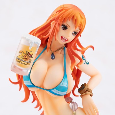 P.O.P ONE PIECE Nami Ver.BB SP 20th Anniversary Figure MH83992