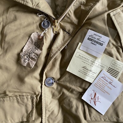VINTAGE DEADSTOCK 70s EDDIE BAUER DOWN STADIUM PARKA JACKET MEN'S