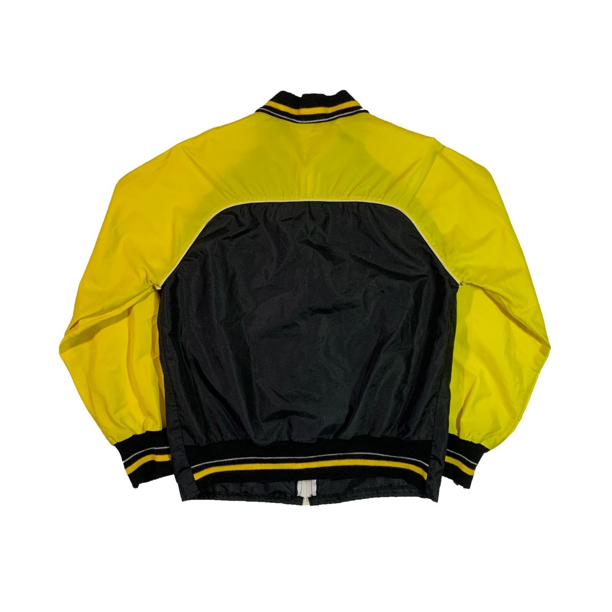 Vintage Renault Sport F1 Turbo Jacket Racing Yellow & Black Bomber
