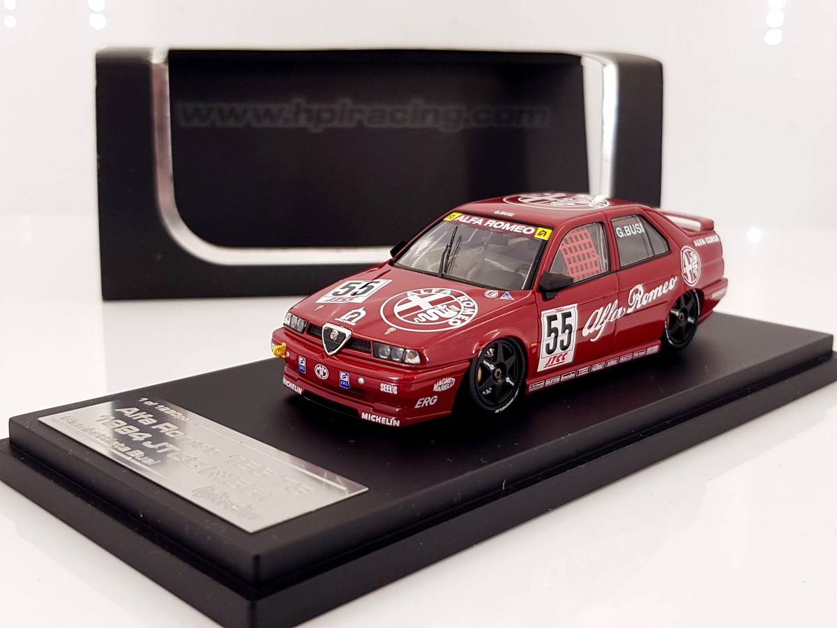 HPI Racing 1:43 scale Alfa Romeo 155 TS Silverstone #55, 1994 JTCC