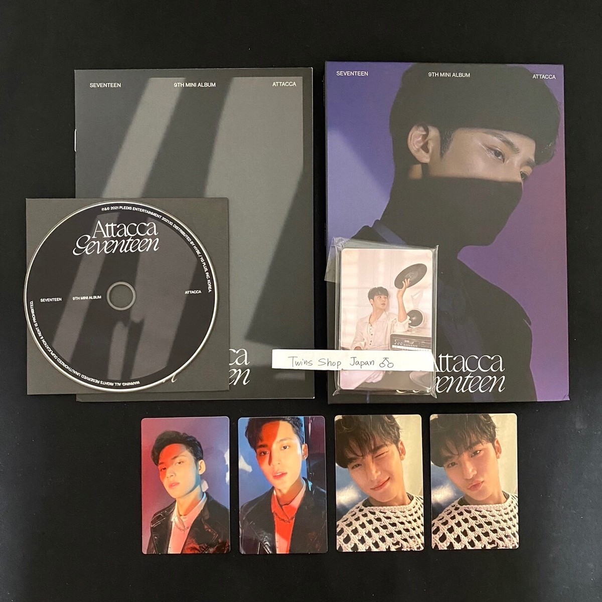 SEVENTEEN 9th mini album attacca carat ver. mingyu set + Mingyu