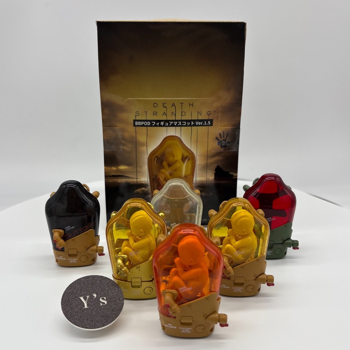 New Death Stranding BB Pod Mascot Figure 6PC Set Kojima Ver 1.5